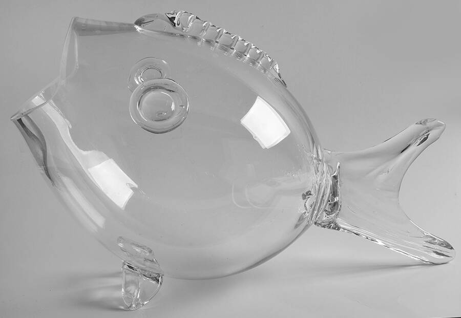 Animals & Figurines Fish Vase by Godinger-1