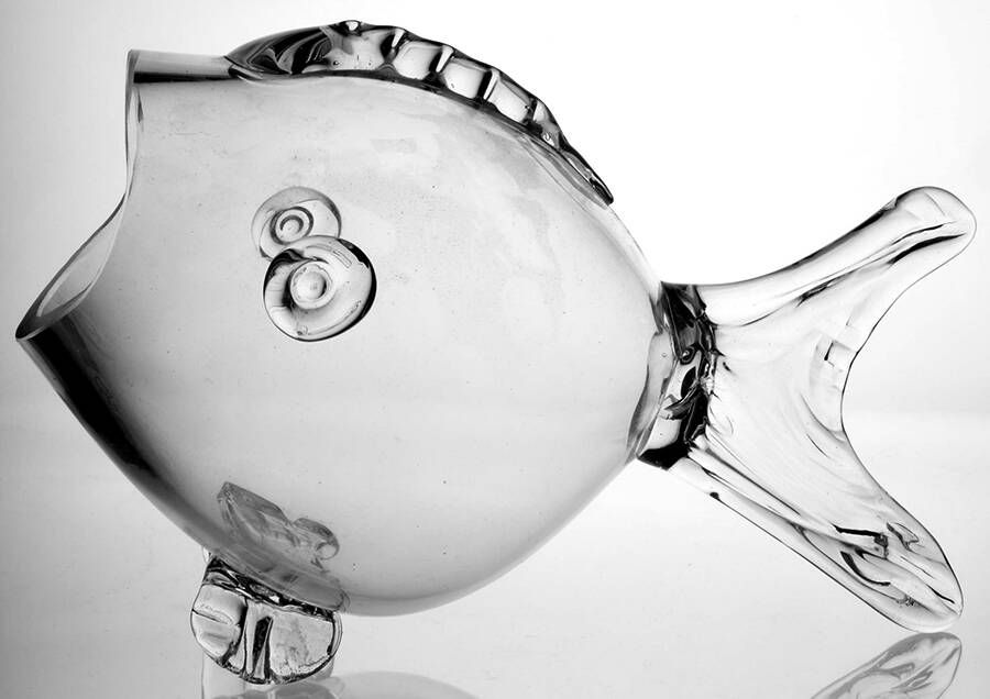 Animals & Figurines Fish Vase by Godinger-1
