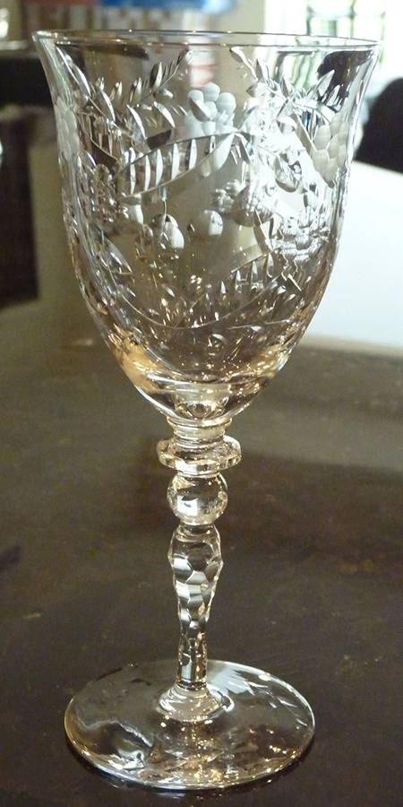 67-9 Water Goblet by Glastonbury - Lotus-1