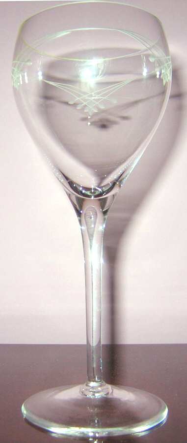 Bellamy (No Trim) Wine Glass by Gorham Crystal-1