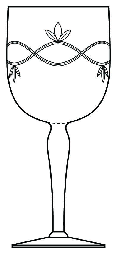 1500-20 Water Goblet by Glastonbury - Lotus-1