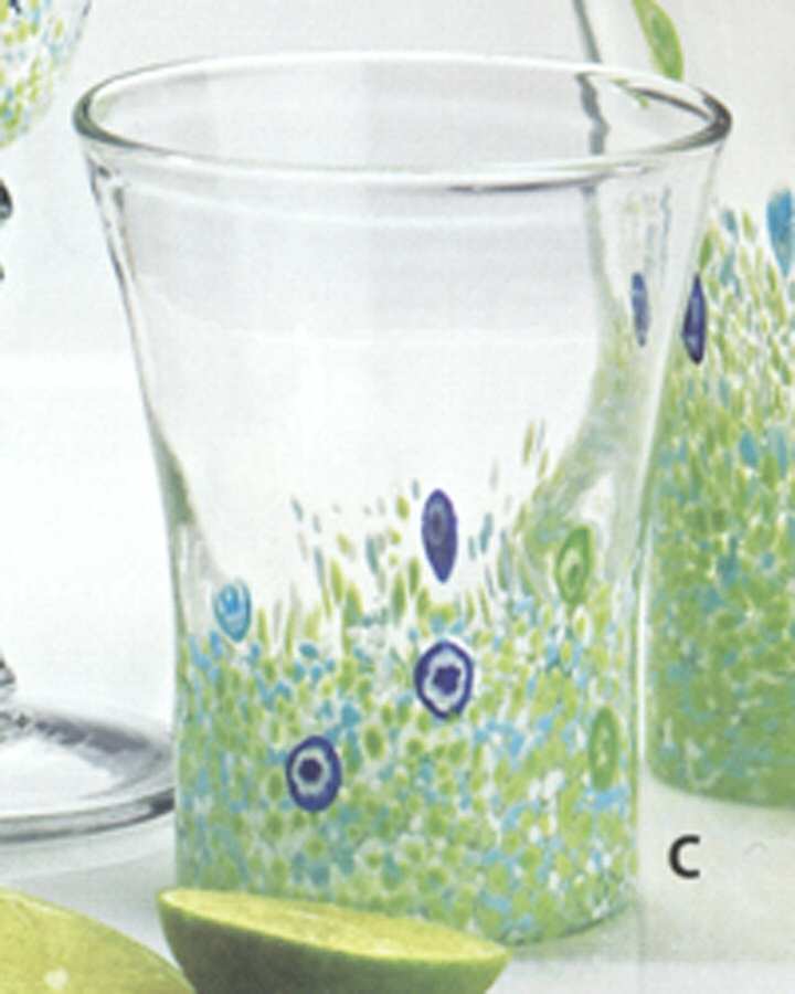 Monet Green Double Old Fashioned by Global Amici-1