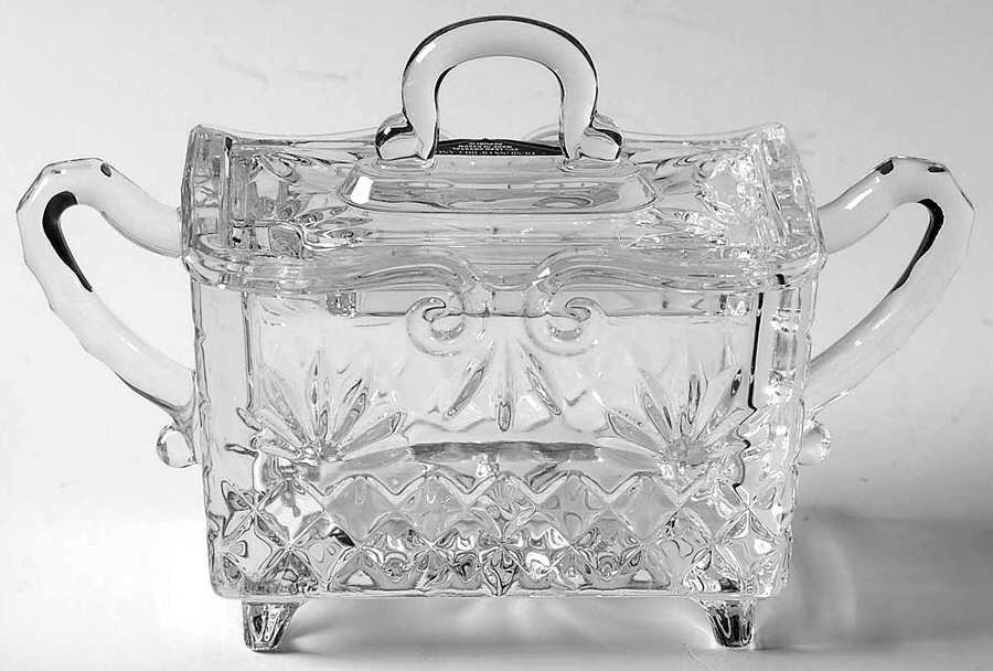 Baroque Sugar Bowl & Lid by Godinger-1