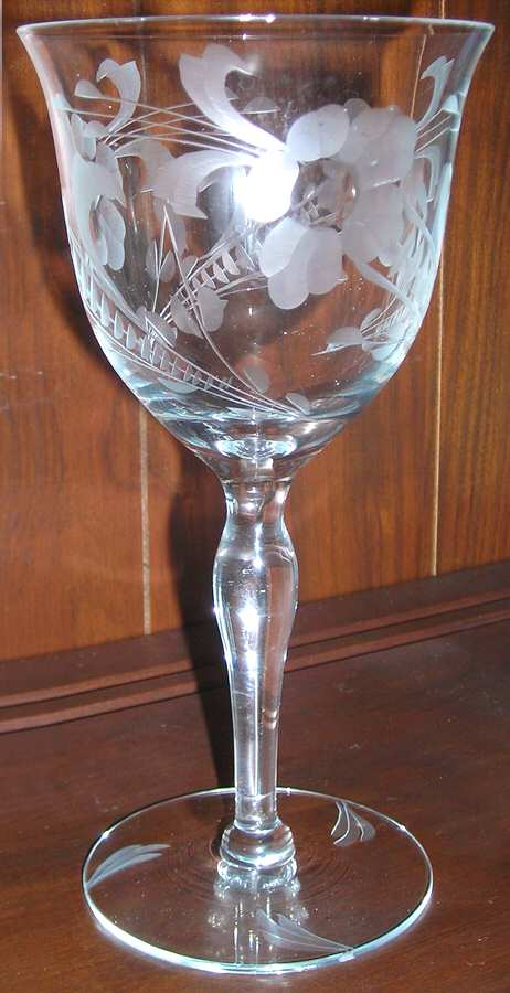 36-11 Water Goblet by Glastonbury - Lotus-1