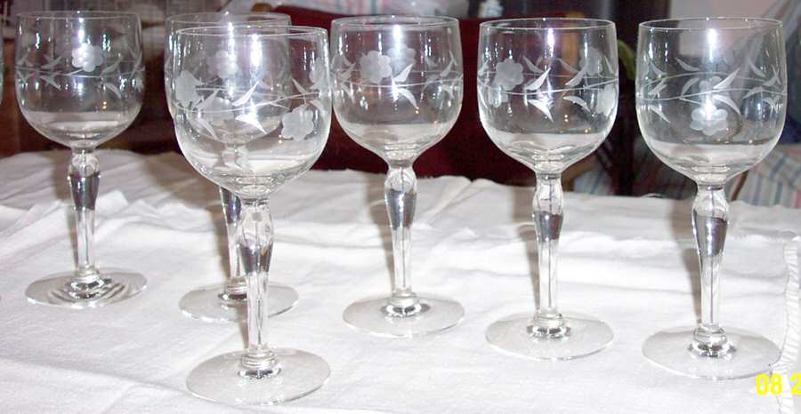 1500-24 Water Goblet by Glastonbury - Lotus-1