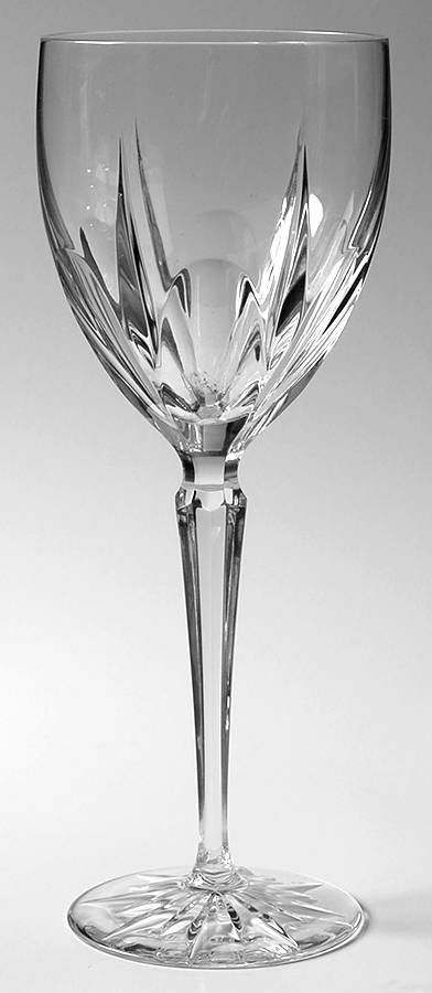 Clermont Clear Water Goblet by Gorham Crystal-1
