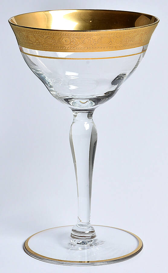 1125-2 Champagne/Tall Sherbet by Glastonbury - Lotus-1