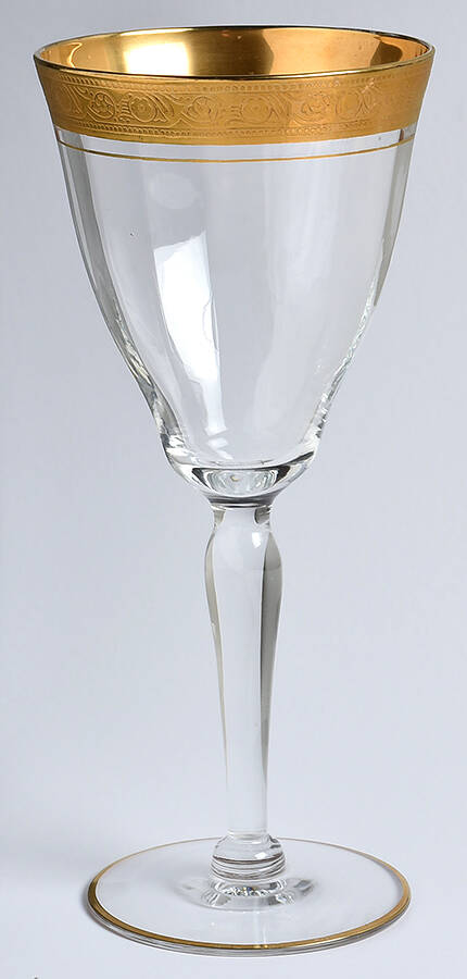 1125-2 Water Goblet by Glastonbury - Lotus-1
