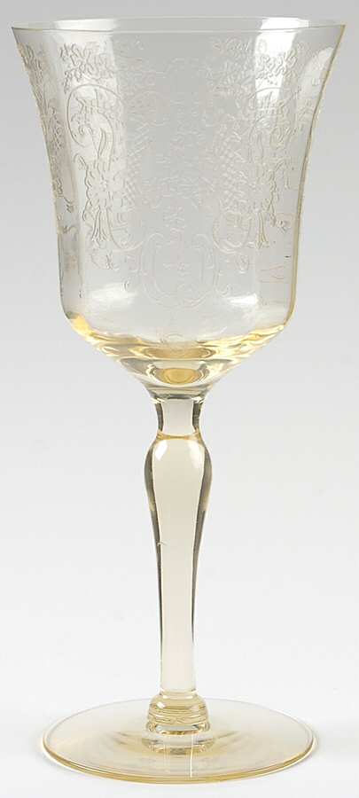 1000-2 Water Goblet by Glastonbury - Lotus-1