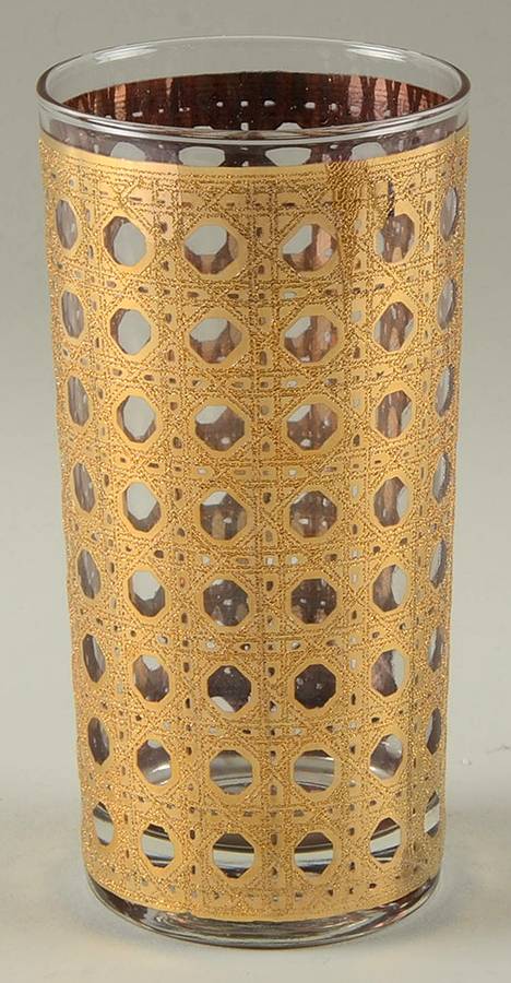 Patio Rose 12 Oz Flat Tumbler by Georges Briard-1