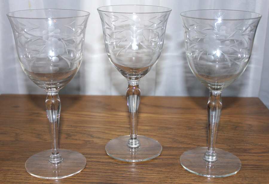 36-14 Water Goblet by Glastonbury - Lotus-1