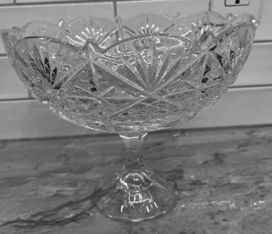 Covington 9" Footed Centerpiece by Gorham Crystal-1