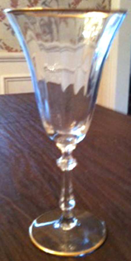 75-5 Water Goblet by Glastonbury - Lotus-1
