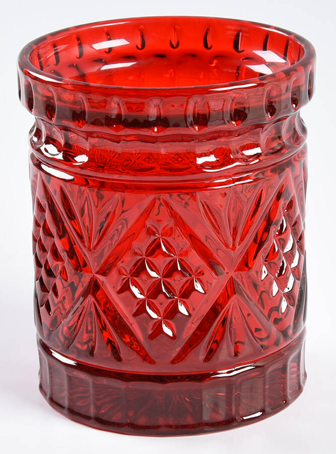 Dublin Red Small Canister No Lid by Godinger-1