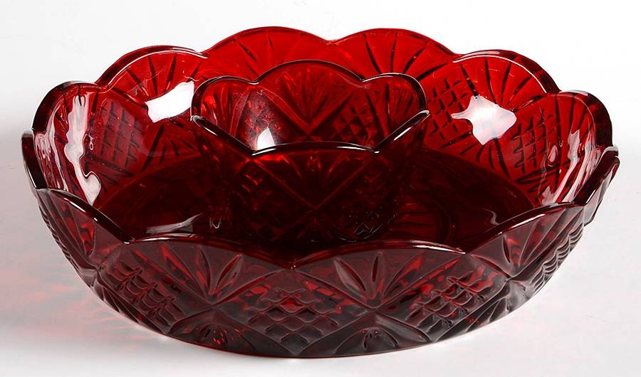 Dublin Red Chip & Dip Set by Godinger-1