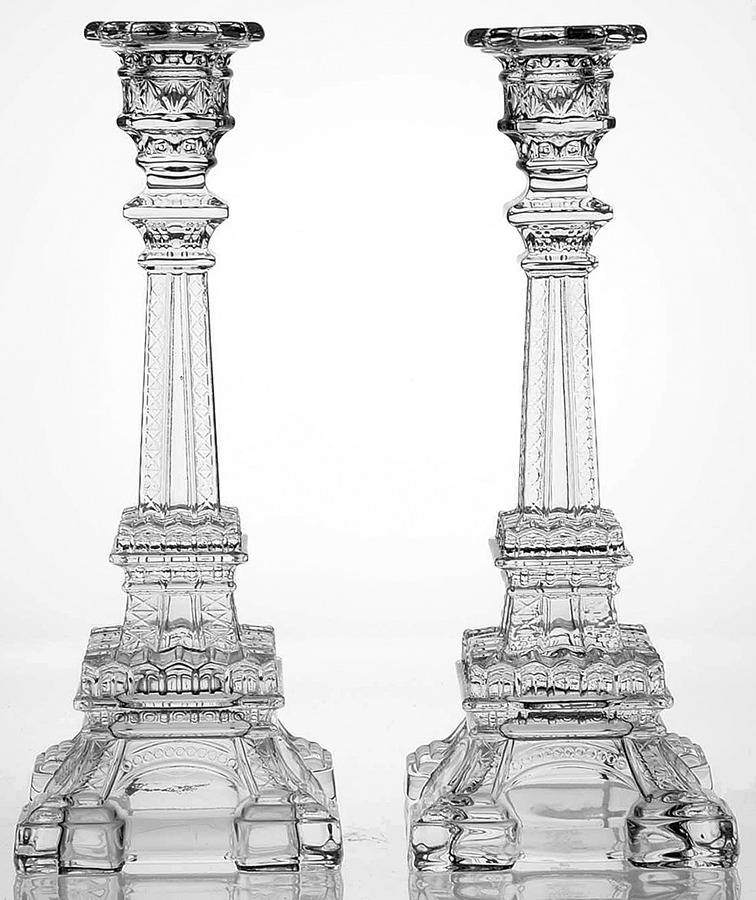 Eiffel Tower Collection (Set of 2) 10" Single Candlestick by Godinger-1