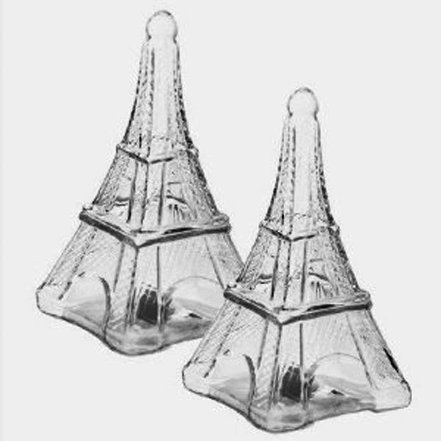 Eiffel Tower Collection Stoppered Shaker Set by Godinger-1