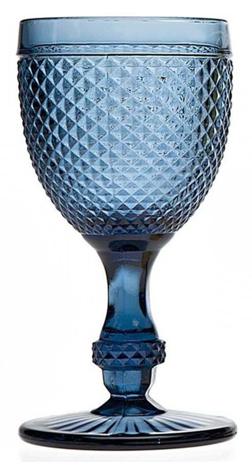 Belmont Blue Water Goblet by Godinger-1