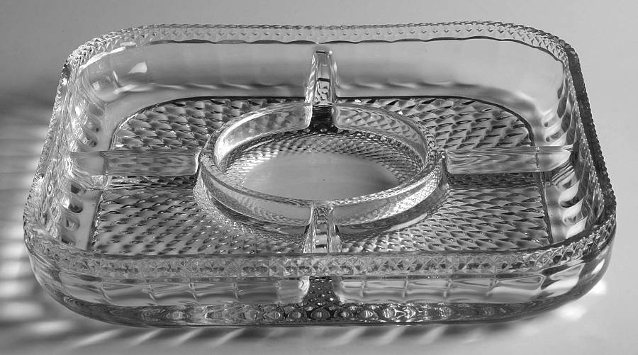 Belmont 10" Square 5 Part Relish by Godinger-1