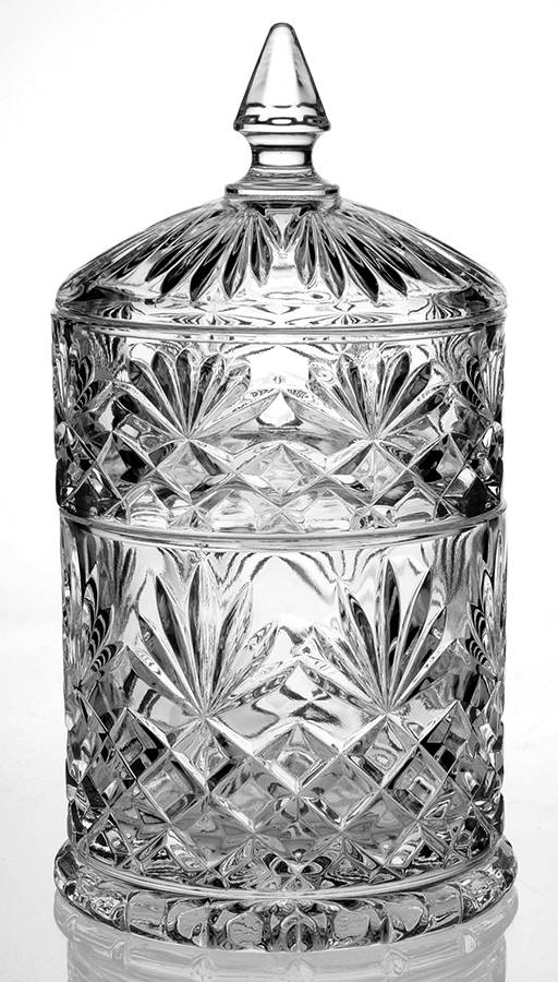 GCY29 Stack Set (3 Piece) Candy Dish with Lid by Godinger-1