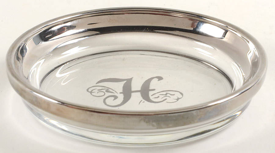 Monogram Platinum Coaster by Glastonbury - Lotus-1