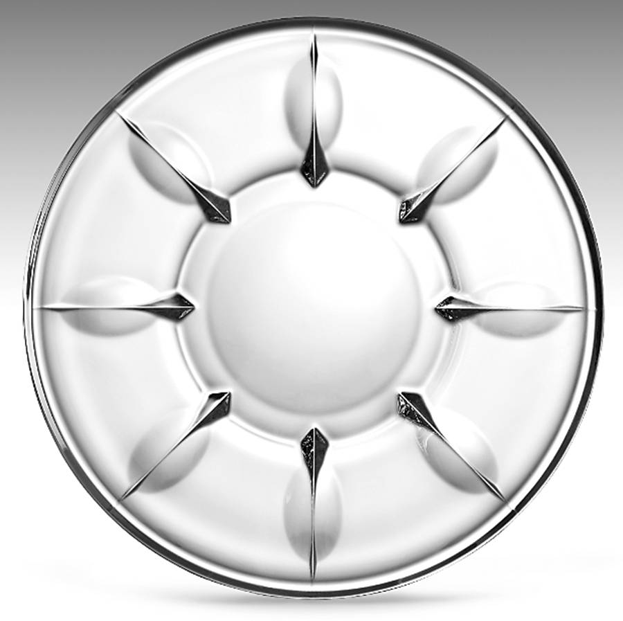 Hartfield Dessert Plate by Gorham Crystal-1