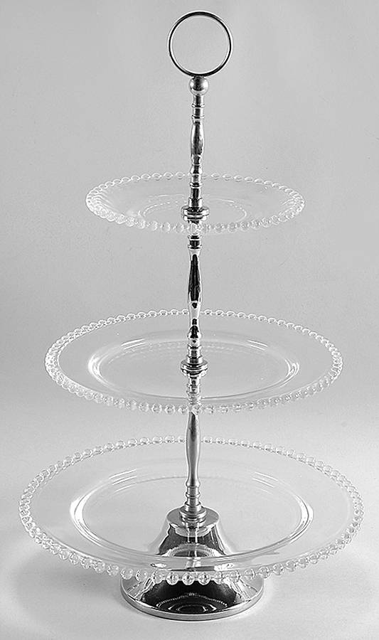 Chesterfield 3 Tier Serving Tray by Godinger-1