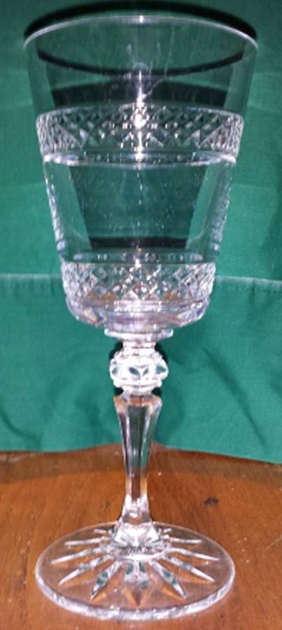 Irish Rose Water Goblet by Galway-1