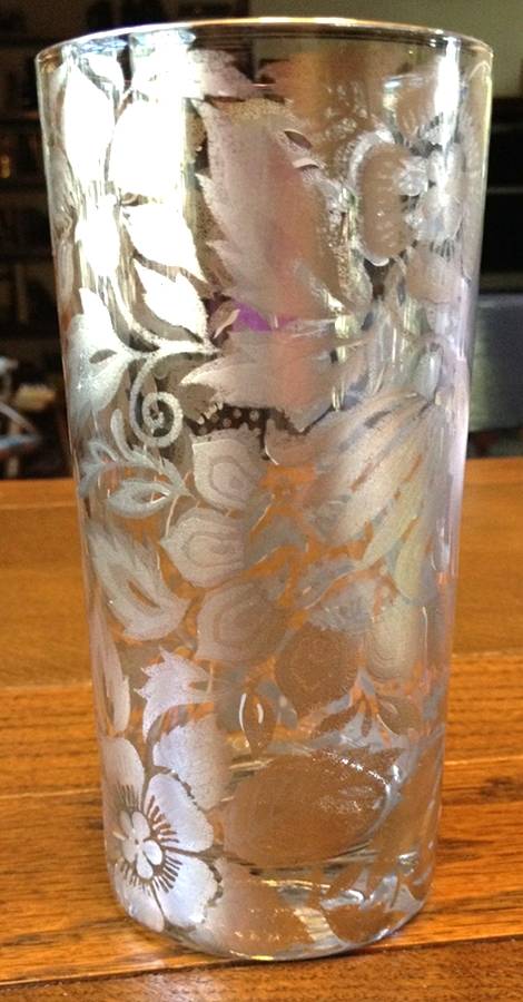 Town and Country (Platinum) Highball Glass by Georges Briard-1