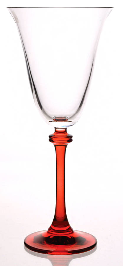 Liberty Red Water Goblet by Galway-1