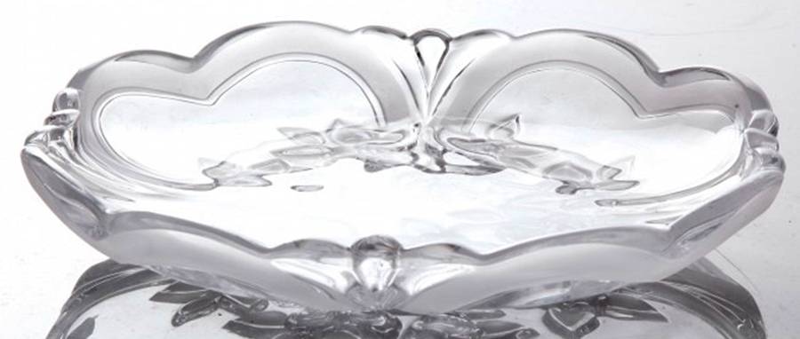 Arctic Petals 12" Round Platter by Gibson-1