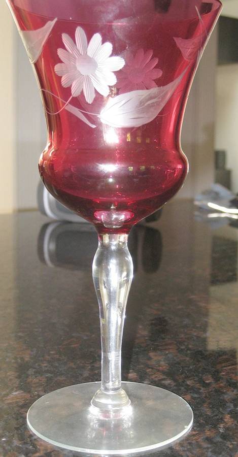 3720-3RF Water Goblet by Glastonbury - Lotus-1