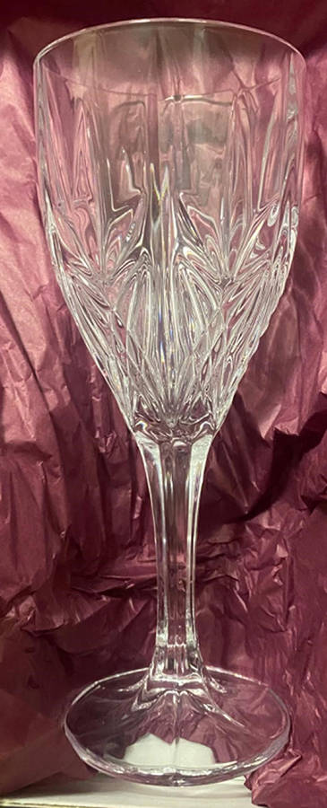 Abbey Water Goblet by Galway-1