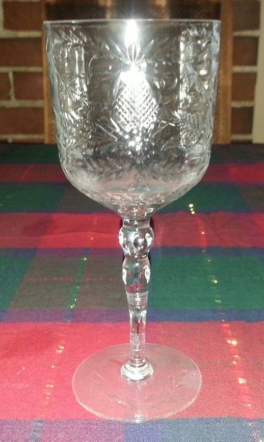 37-16 Water Goblet by Glastonbury - Lotus-1
