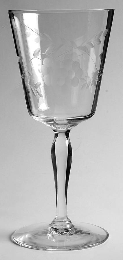 2010-20 Water Goblet by Glastonbury - Lotus-1