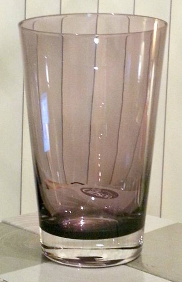High Roller Lavender Highball Glass by Gibson-1