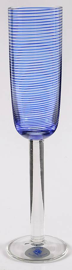 Ocean Fluted Champagne by Gilitzer Crystal-1