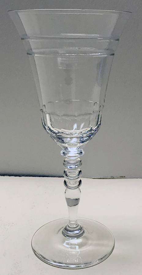 86-3 Water Goblet by Glastonbury - Lotus-1