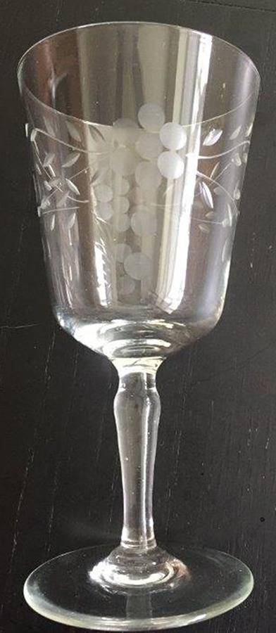 2010-22 Water Goblet by Glastonbury - Lotus-1