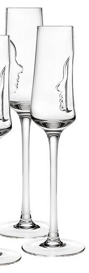 Silhouette Fluted Champagne by Godinger-1