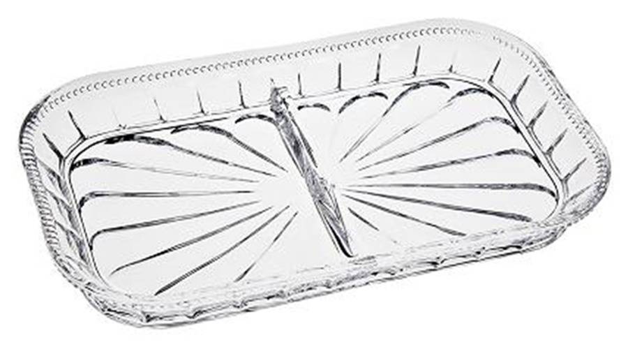 Hamilton House 10" Rectangular 2 Part Relish by Godinger-1