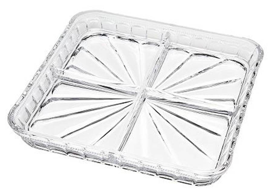 Hamilton House 9" Square 4 Part Relish by Godinger-1