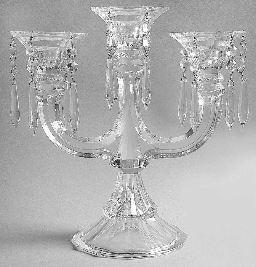 Celeste 3 Light Candelabra & 14 Prisms by Godinger-1