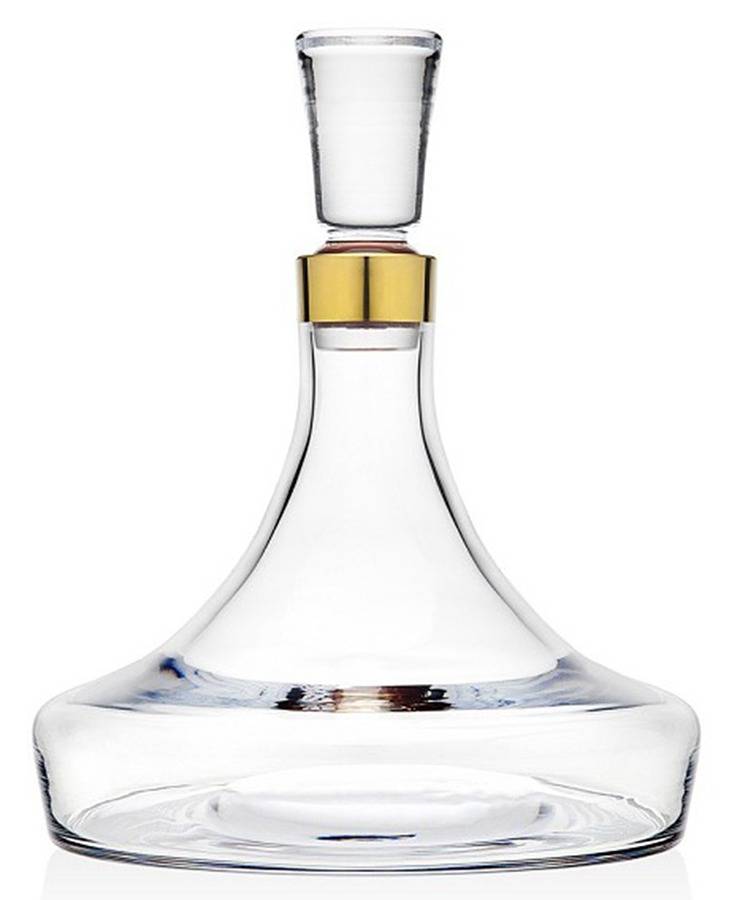 Molten Ships Decanter & Stopper by Godinger-1