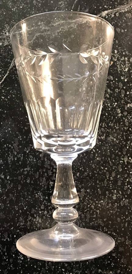 54-13 Water Goblet by Glastonbury - Lotus-1