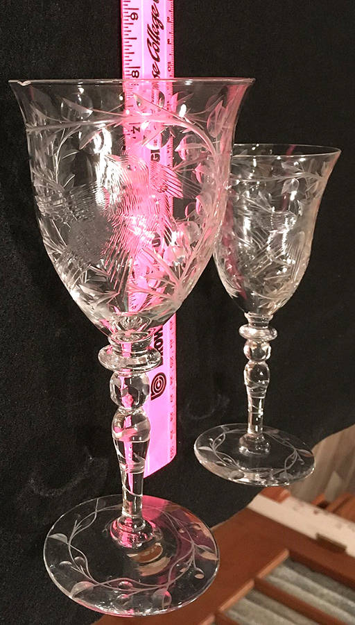 67-10 Water Goblet by Glastonbury - Lotus-1