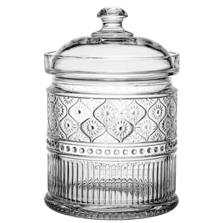 Claro Medium Canister & Lid by Godinger-1