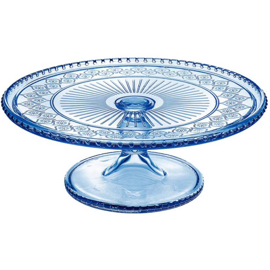 Claro Blue Cake Stand by Godinger-1