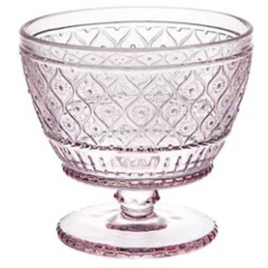 Claro Pink Ice Cream Cup-Footed by Godinger-1