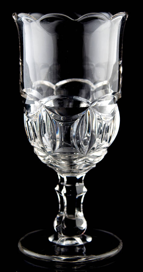 Mellor Clear Celery Vase by Gillinder-1
